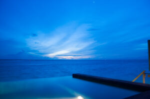 Maldives sunset