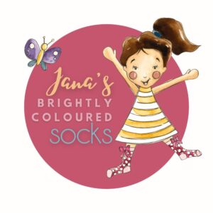 Jana's Brightly Coloured Socks logo